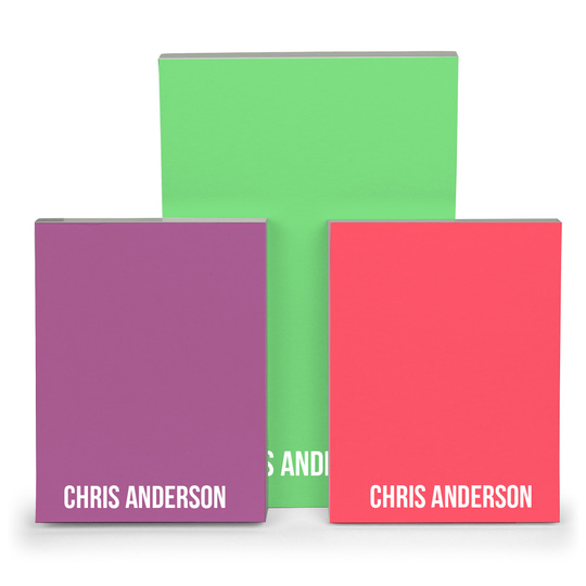 Bold Name Notepad Set